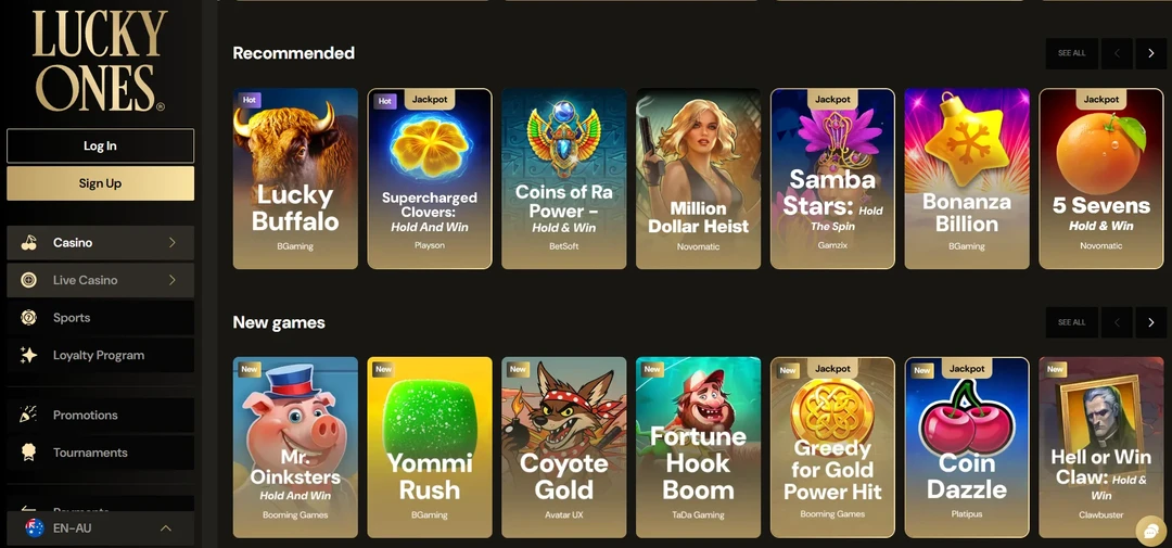 images Lucky One Casino